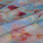 Preview: Viskose Druck halbtransparent Blütenaquarell